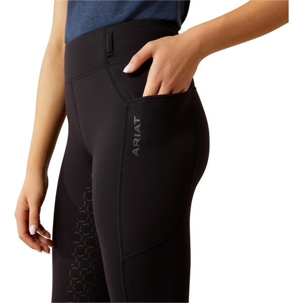 2025 Ariat Junior Venture 2 . 0 Thermal Full Seat Tight 10062837 - Black
